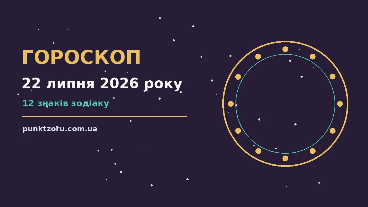 Зоряне небо над міською вулицею увечері 22 липня 2026 року, м'яке синє світло і символічний знак на долоні