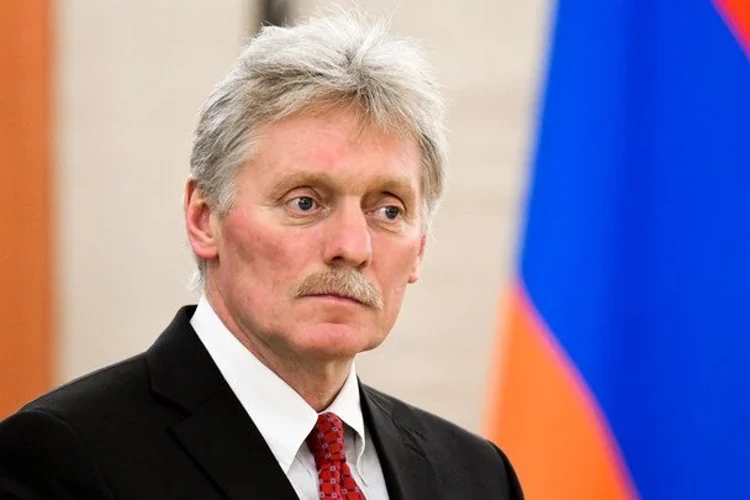 Прессекретар президента Росії Дмитро Пєсков під час брифінгу 27 липня 2026 року