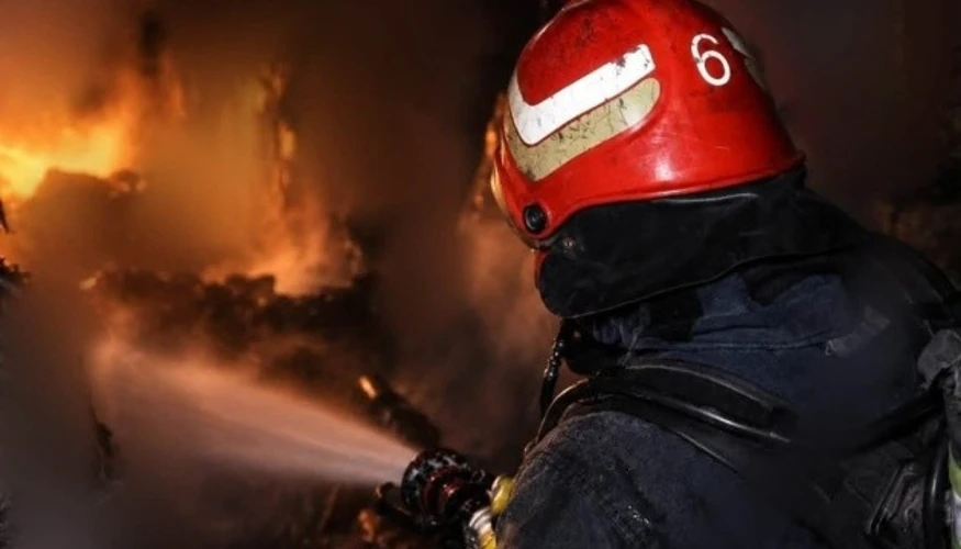 Наслідки удару по підприємству у Кропивницькому районі Кіровоградської області (фото Кіровоградської ОВА / ДСНС)