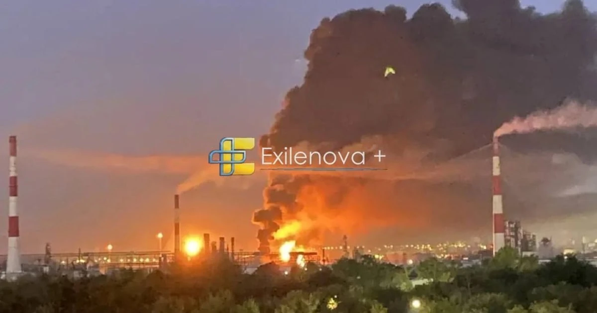 Наслідки українських ударів по Куйбишевському НПЗ у Самарі, 22 вересня 2026 року