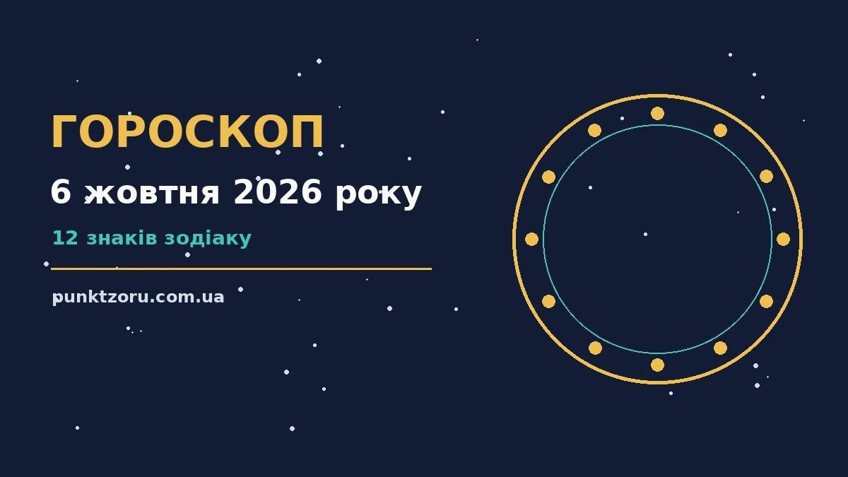 Щоденний гороскоп на 6 жовтня 2026 року, затишний ранковий стіл з блокнотом і чашкою чаю