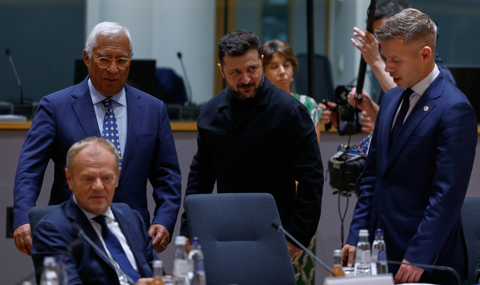 Володимир Зеленський під час візиту до Брюсселя (ілюстративне фото)